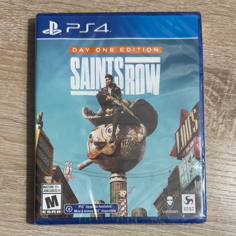 Sony PS4 Saints Row Day One Edition NEW (Sealed)